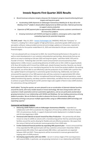 Thumbnail Innoviz Technologies Financial Statement 2025-q1