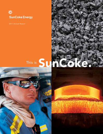 Thumbnail SunCoke Energy
 Annual Report 2011