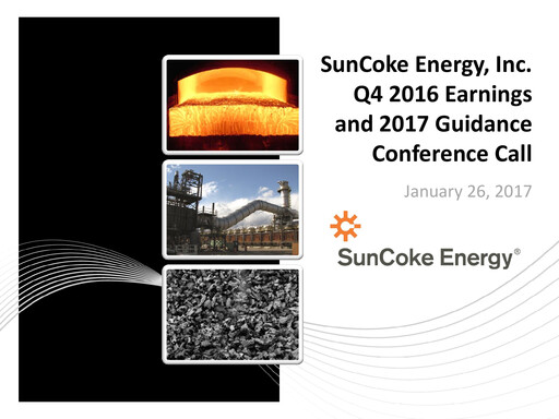 Thumbnail SunCoke Energy
 Quarterly Report 2016-q4