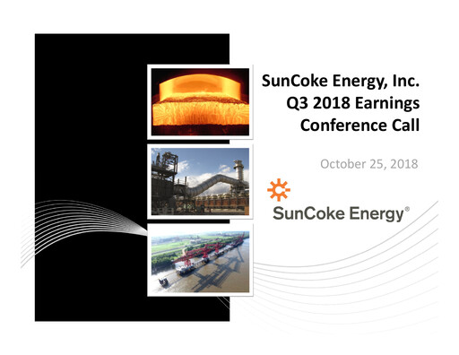 Thumbnail SunCoke Energy
 Quarterly Report 2018-q3