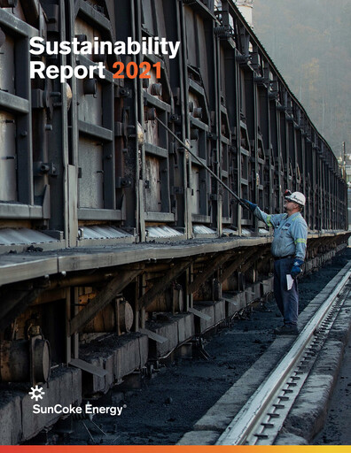 Thumbnail SunCoke Energy
 Sustainability Report 2021