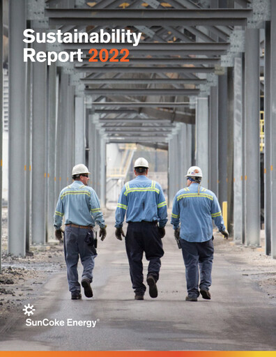 Thumbnail SunCoke Energy
 Sustainability Report 2022