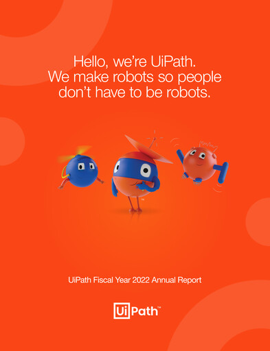 Thumbnail UiPath Annual Report 2022