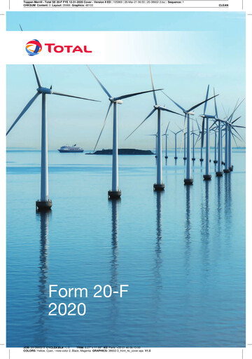 Thumbnail TotalEnergies Annual Report 2020