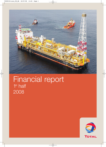 Thumbnail TotalEnergies Half-year Report 2008-h1