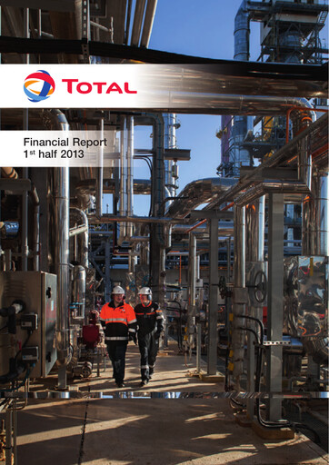 Thumbnail TotalEnergies Half-year Report 2013-h1