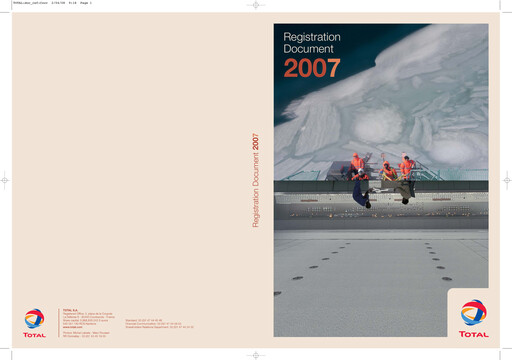 Thumbnail TotalEnergies Universal Registration Document 2007