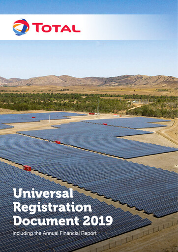 Thumbnail TotalEnergies Universal Registration Document 2019