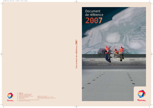 Thumbnail TotalEnergies Universal Registration Document 2007