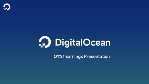 Miniature DigitalOcean Rapport trimestriel 2021-q1