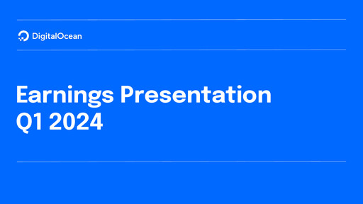 Miniature DigitalOcean Rapport trimestriel 2024-q1
