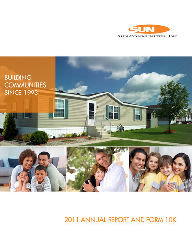 Thumbnail Sun Communities
 Annual Report 2011