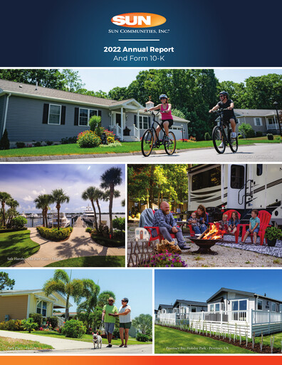 Thumbnail Sun Communities
 Annual Report 2022