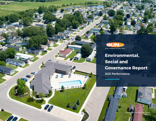 Thumbnail Sun Communities
 ESG Report 2021