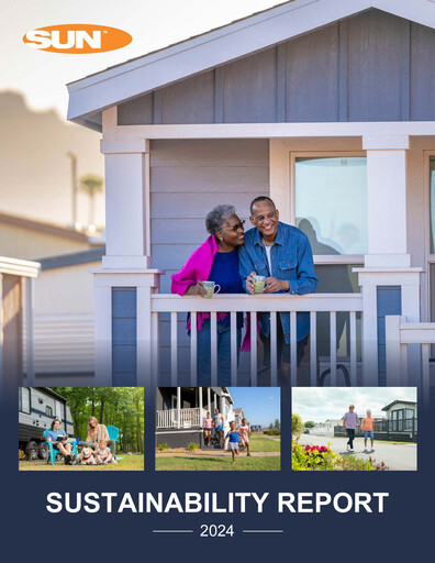 Thumbnail Sun Communities
 Sustainability Report 2024