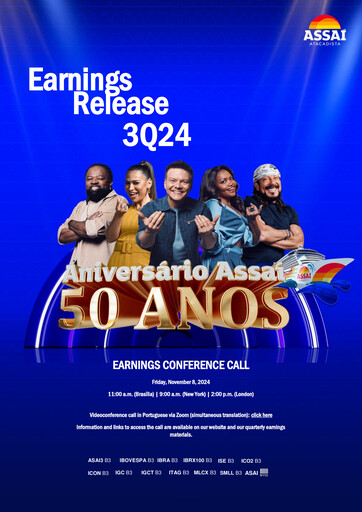 Miniature Sendas Distribuidora (Assaí Atacadista) Rapport trimestriel 2024-q3