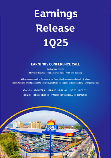 Miniature Sendas Distribuidora (Assaí Atacadista) Rapport trimestriel 2025-q1