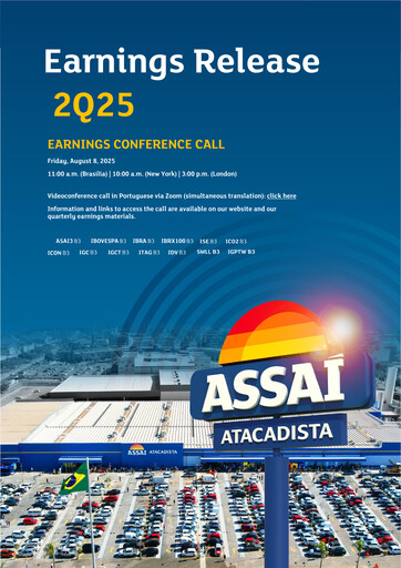 Miniature Sendas Distribuidora (Assaí Atacadista) Rapport trimestriel 2025-q2