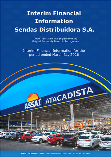 Thumbnail Sendas Distribuidora (Assaí Atacadista) Quarterly Report 2026-q1