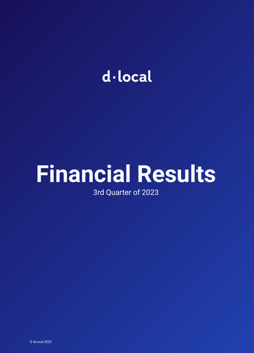 Thumbnail dLocal Quarterly Report 2023-q3