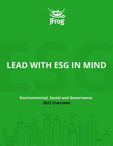 Thumbnail JFrog ESG Report 2022