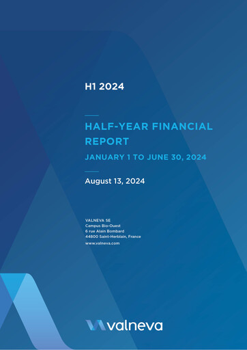 Vorschaubild Valneva SE Halbjahresbericht 2024-h1