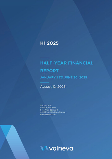 Vorschaubild Valneva SE Halbjahresbericht 2025-h1