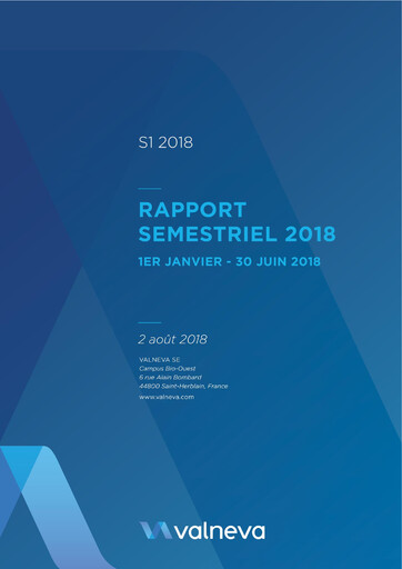 Thumbnail Valneva SE Half-year Report 2018-h1