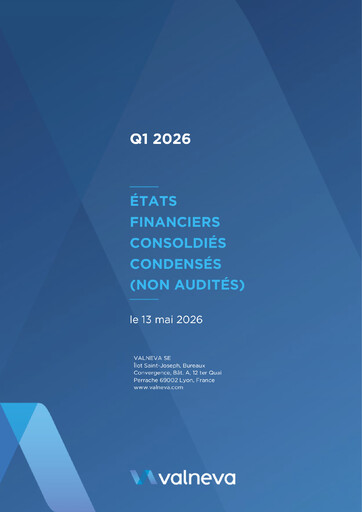 Vorschaubild Valneva SE Quartalsbericht 2026-q1