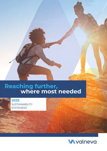 Thumbnail Valneva SE Sustainability Report 2025