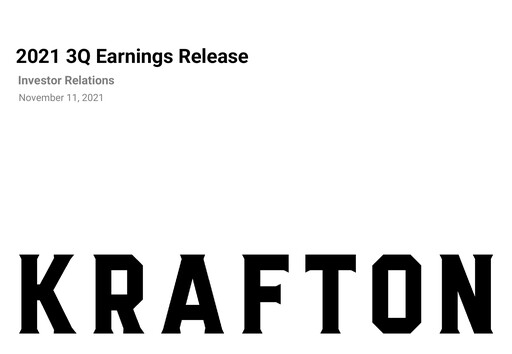 Thumbnail Krafton Quarterly Report 2021-q3