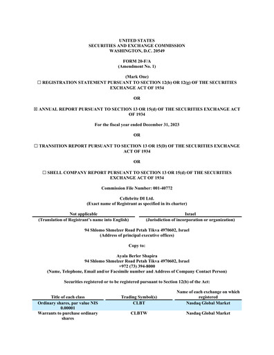 Thumbnail Cellebrite Annual Report 2023