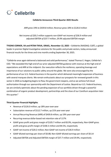 Thumbnail Cellebrite Quarterly Report 2025-q3