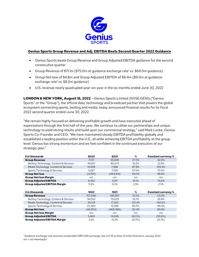 Thumbnail Genius Sports Quarterly Report 2022-q2