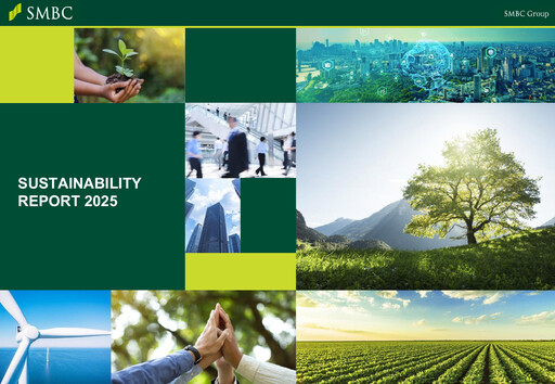 Thumbnail Sumitomo Mitsui Financial Group Sustainability Report 2025