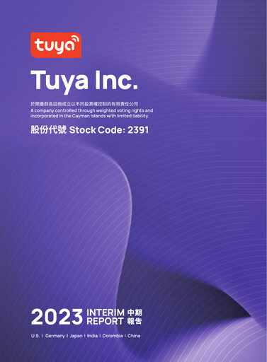 Thumbnail Tuya Inc. Half-year Report 2023-h1