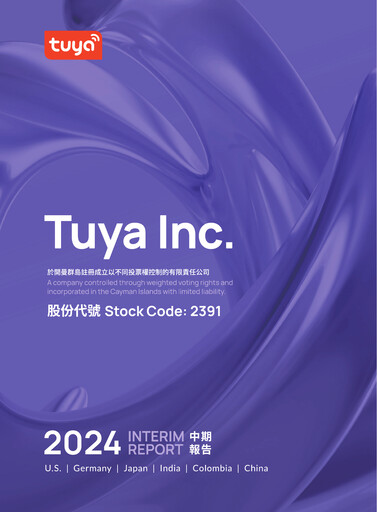 Thumbnail Tuya Inc. Half-year Report 2024-h1