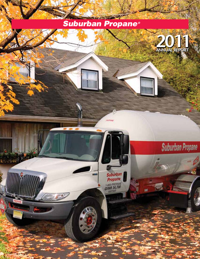 Thumbnail Suburban Propane Partners Annual Report 2011
