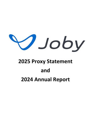 Thumbnail Joby Aviation Annual Report 2024