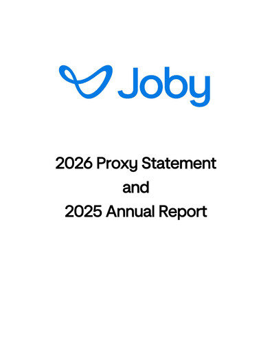 Thumbnail Joby Aviation Annual Report 2025