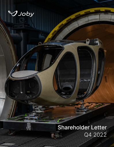 Thumbnail Joby Aviation Quarterly Report 2022-q4