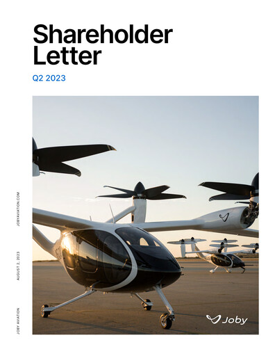 Thumbnail Joby Aviation Quarterly Report 2023-q2