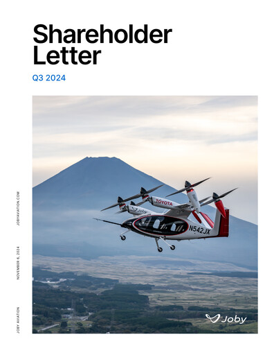 Thumbnail Joby Aviation Quarterly Report 2024-q3