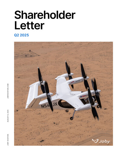 Thumbnail Joby Aviation Quarterly Report 2025-q2