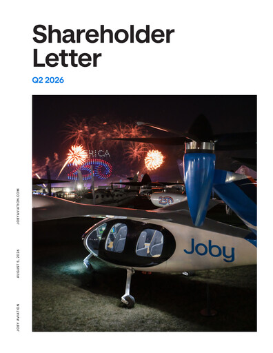 Thumbnail Joby Aviation Quarterly Report 2026-q2