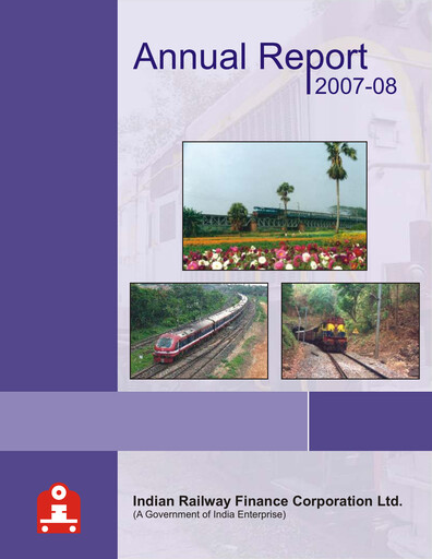 Thumbnail Indian Railway Finance Annual Report 2007-2008