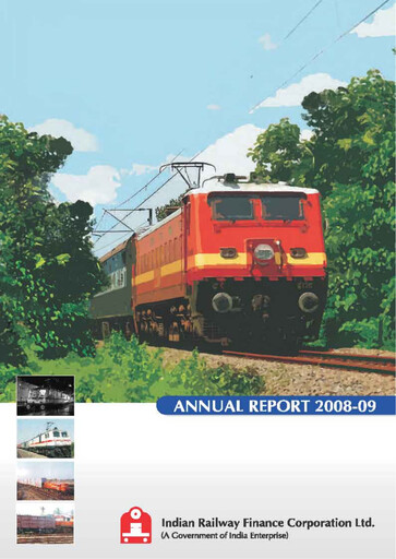 Thumbnail Indian Railway Finance Annual Report 2008-2009