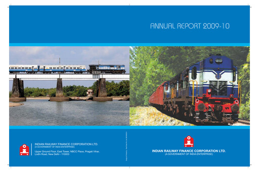 Thumbnail Indian Railway Finance Annual Report 2009-2010