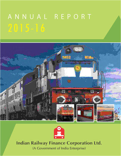 Thumbnail Indian Railway Finance Annual Report 2015-2016