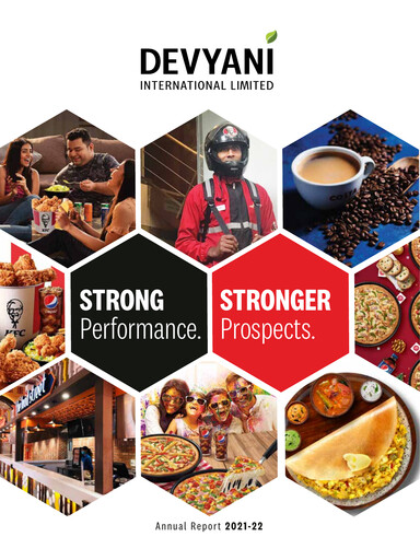 Thumbnail Devyani International Annual Report 2021-2022